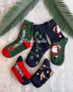 جوراب ساقدار حوله ای بابانوئل