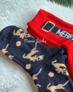 جوراب ساقدار حوله ای بابانوئل - تصویر 4