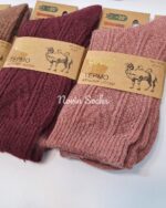 جوراب ساقدار پشمی طرح پاییزان - تصویر 4