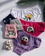 شورت پکی 6 عددی طرح پاندا (سایز 42 - 44)