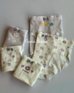 شورت شکوفه بنفش (مناسب سایز 38 الی 42) - تصویر 2