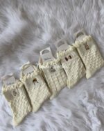 جوراب نیم ساق گلدوزی خرگوشی - تصویر 4