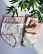 شورت فاق بلند خرس صورتی (سایز 38-40) XL