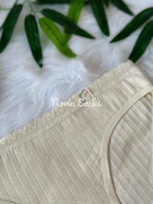 شورت لبه گیپور خرسی (مناسب سایز 36 - 38) L - تصویر 3