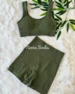 ست نیم تنه شلوارک لاله - تصویر 3