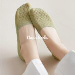 جوراب کالج گل ریز - تصویر 4