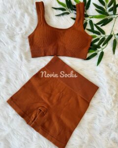 ست نیم تنه شلوارک لاله - تصویر 5