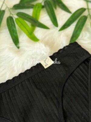 شورت لبه گیپور خرسی (مناسب سایز 36 - 38) L - تصویر 6