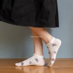 جوراب مچی طرح Flower2 - تصویر 11