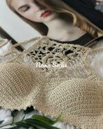 نیم تنه مکرومه خورشید - تصویر 4