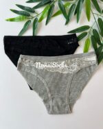 شورت کبریتی ریز لبه گیپور (سایز 34) - تصویر 5