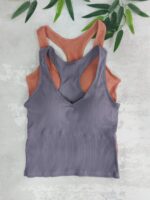 کراپ‌تاپ بلند کبریتی پددار 104637 (سایز 36تا42) - تصویر 3