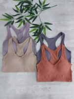 کراپ‌تاپ بلند کبریتی پددار 104637 (سایز 36تا42) - تصویر 4