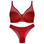 ست شورت و سوتین بالا شیشه ای 104879 سایز90 - تصویر 2