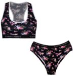 ست نیم تنه و شورت گلریز 109113 سایز L  مناسب 36و38و40 - تصویر 2