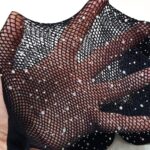 جوراب شلواری نگینی فاق باز کد 104770 - تصویر 2