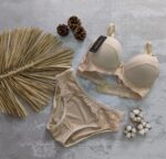 ست دکلته فنردار پایین گیپوری 104854 سایز 34 یا 70 ایرانی - تصویر 2