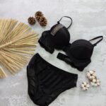 ست دکلته فنردار پایین گیپوری 104854 سایز 40یا 85 ایرانی