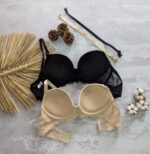 ست دکلته فنردار پایین گیپوری 104854 سایز 34 یا 70 ایرانی - تصویر 3