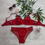 ست شورت و سوتین بالا شیشه ای 104879 سایز90 - تصویر 7