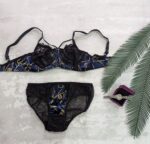 ست شورت و سوتین  مخملی رعدوبرقی 102047 سایز90 - تصویر 8