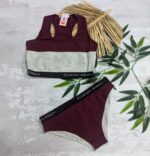 ست نیم تنه و شورت بدون ابر109140 (سایزXL)مناسب 40و42 - تصویر 5