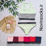 ست نیم تنه و شورت بدون ابر109140 (سایزL)مناسب 36و38