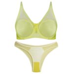 ست شورت و سوتین بالا شیشه ای 104879 سایز90 - تصویر 14