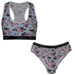 ست نیم تنه و شورت گلریز 109113 سایز L  مناسب 36و38و40 - تصویر 7