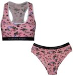 ست نیم تنه و شورت گلریز 109113 سایز L  مناسب 36و38و40 - تصویر 4