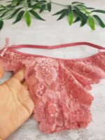 شورت گیپوری جلوبنددار کد 104885 - تصویر 2