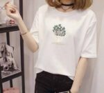 تیشرت طرح گلدون(کاملا آزاد هستن ) - تصویر 3