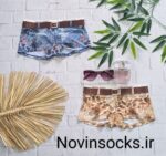 شورت با طرح کمربند 104507 مناسب 30و32