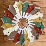 جوراب مچی لبه گیپور میوه ای 1027