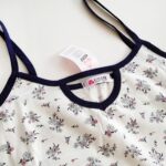 ست تاپ وشلوارک گلدار کد 109184 - تصویر 10