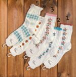 جوراب ساقدار گل گلی 1037 - تصویر 2