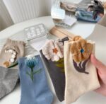 جوراب ساقدار گل 1124 - تصویر 2