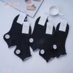 جوراب لب دالبوری مشکی1175 - تصویر 2