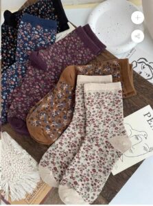 جوراب ساقدار گل ریز 1240 - تصویر 2