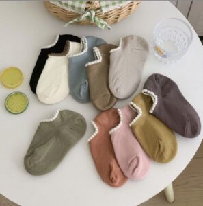 جوراب لب کنگره ای 1276 - تصویر 2