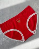 شورت قرمز ببری1297 ( سایز 38 الی 42)(کش کمر ساده است) - تصویر 4