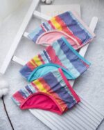 شورت نخی آبرنگی 1296(مناسب 44 تا48)2XL - تصویر 2