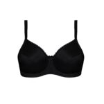 سوتین زنانه شاندرمن فنردار کد 2370-04  مشکی