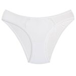 شورت برند لین گیپور گلدار کد 602 سفید