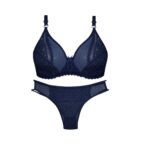 ست شورت و سوتین برندکارنا رزفنردار کد 105032-2001 سرمه ای