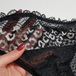 ست شورت و سوتین برندکارنا رزفنردار کد 105030-3000-1مشکی نقره ای - تصویر 3