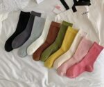جوراب ساقدار کبریتی رنگی 1370 - تصویر 2