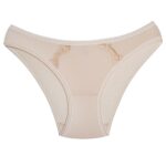 شورت برند لین گیپور گلدار کد 602 کرم