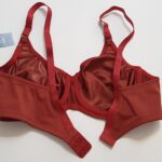 سوتین زنانه برند لین فنردار کد 741 زرشکی - تصویر 4