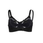 سوتین زنانه لین فنردار کد528 مشکی - تصویر 2